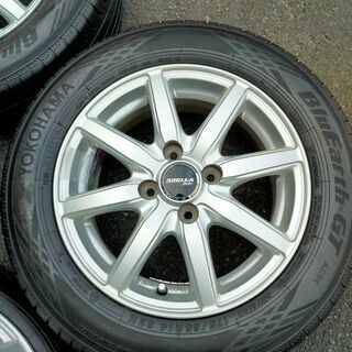 【再値下げ】ヨコハマ　ブルーアースGT（ホイール付き）　175/65-14　４本  
