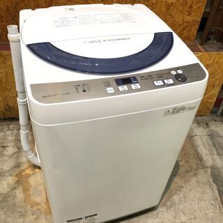 動作保証60日間あり】SHARP 2016年 ES-GE55R 5.5kg 洗濯機【管理KRS383 ...