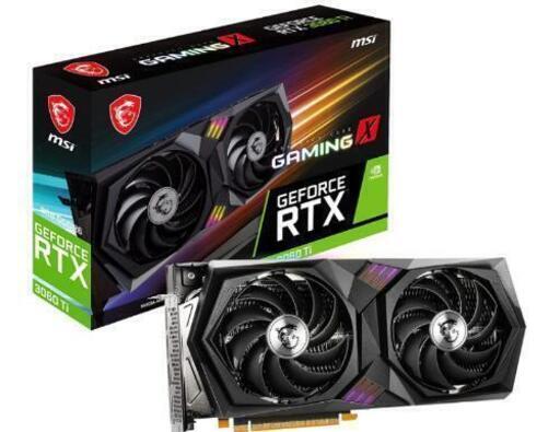 新品未使用MSI  RTX 3060 Ti GAMING X 8G LHR