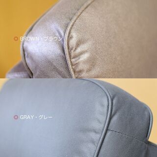 家具 高品質 一人用 リクライニング・ソファ （工具不要）グレーorブラウン