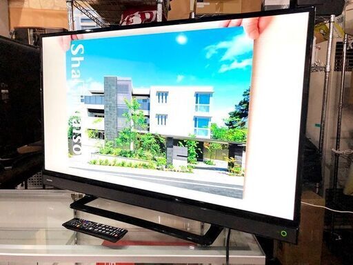 札幌近郊　送料無料　TOSHIBA　REGZA　40S21　フルハイビジョン液晶テレビ　40型　2018年製　東芝 2TB HD付