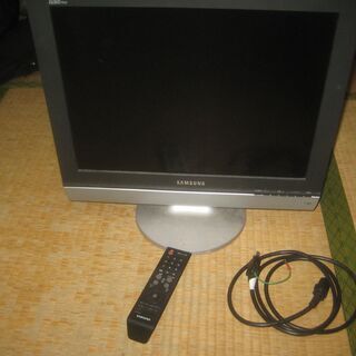テレビ　LCD　TV　サムスン　動作未確認　リモコン付き、電源コード別