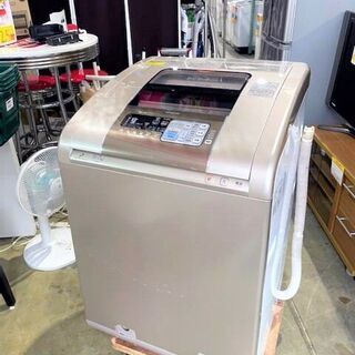 【ネット決済】全自動洗濯機　乾燥機　HITACHI BW-D9J...
