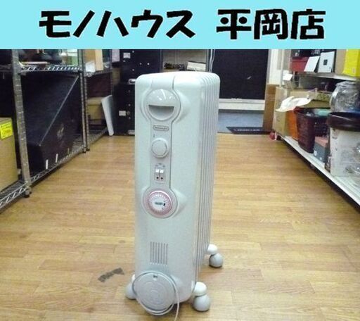 デロンギ オイルヒーター 8枚フィン JR0812GY 8～10畳 暖房器具 DeLonghi 家電 札幌市 清田区 平岡