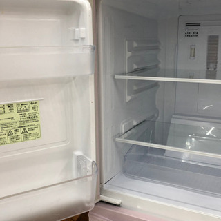 愛品館江戸川店】「保証有り」SHARPシャープ 137L 2ドア冷凍冷蔵庫「SJ