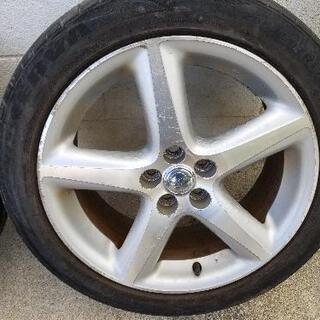 トヨタ純正17インチアルミタイヤ付き