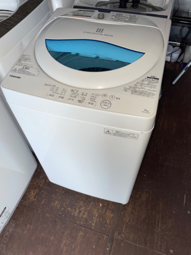 No.1015 TOSHIBA 5kg洗濯機　2016年製　近隣配送無料