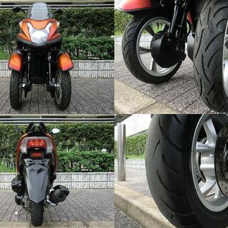 ☆普通免許仕様トリシティ125ワイドトレッド！カスタムシート グリップ