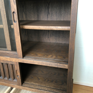 すえひろ家具 飾り棚 無垢使用 - 家具