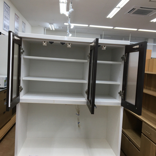 トレファク摂津店】 3枚扉ダークブラウンレンジボード入荷いたしまし