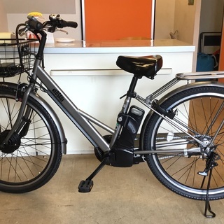 ＜超美品＞現行品・ネオサージュｅ・電動アシスト自転車・27インチ極太タイヤ・ガンメタ・整備・お手入れ・ワックス済・不要自転車無料引取りします。 超美品＞現行品・ネオサージュe・電動アシスト自転車・27インチ極太