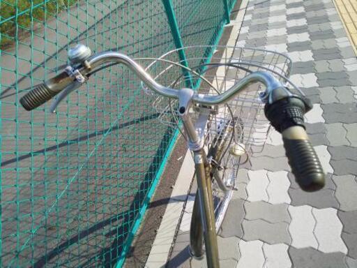 ♪ジモティー特価♪ＬＥＤオートライト・シマノ外装6段変速付き２６型軽快車　中古自転車
