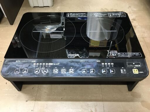 アイリスオーヤマ IHK-W10B IHコンロ 17年製 中古品