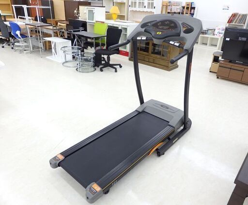 千歳市/恵庭市 ジョンソン トレッドミル KRONE T21 1.0km/h～15.0km/h テンポフィットネス ルームランナー 健康器具