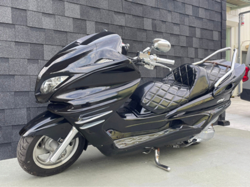 不動の大人気カラー‼︎【YAMAHA マジェスティ】フルカス‼︎カチアゲマフラー‼︎