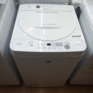 シャープ 5.5kg洗濯機 2018年製 ES-G5E5【モノ市...