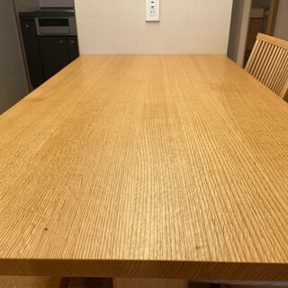 【柏木工】ダイニングテーブル･ベンチ 【高山ウッドワークス】アームチェア2脚①
