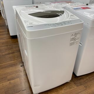 TOSHIBA 東芝 洗濯機 AW-5G6 5kg 家電 F060 2/19迄】 東芝 洗濯機 AW-5G6(W) 一人暮らし 5kg