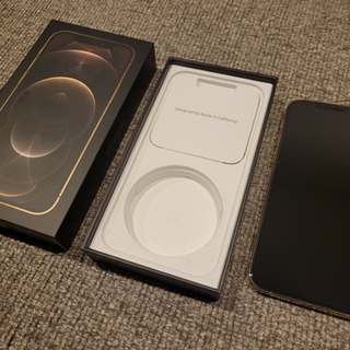 US製iPhone12 Pro Gold 128GB ☆純正充電器つき☆
