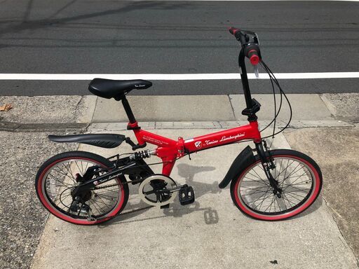 ☆未使用自転車! 20ｲﾝﾁ折り畳み式 防犯登録,消費税込み！