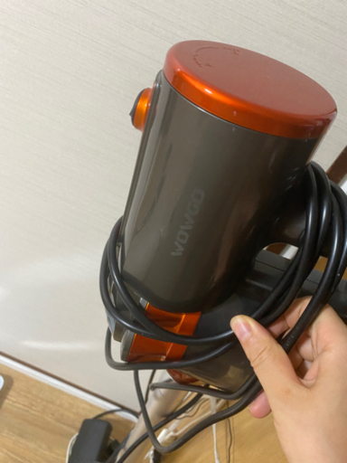 サイクロン掃除機 WOWGO コード式掃除機 600W 最強吸引力 6Mコード付き