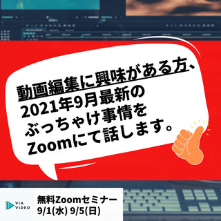 [無料Zoomセミナー]動画クリエイターの実態とこれからの動画市...