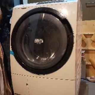 【ネット決済・配送可】HITACHI 乾燥機付ドラム式洗濯機 1...