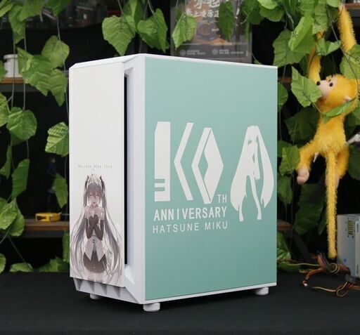 パソコンケースデスクトップ初音10周年記念祭