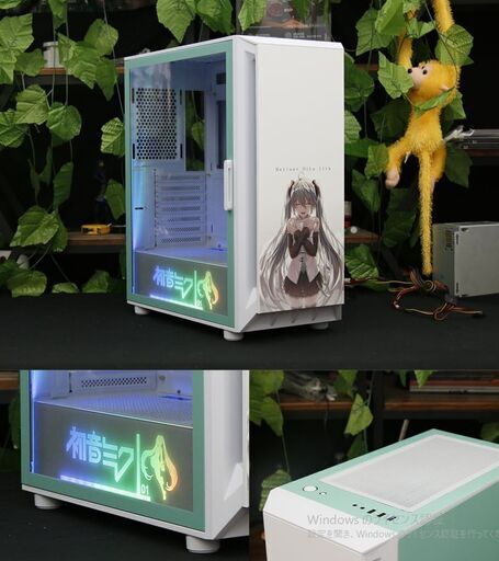 パソコンケースデスクトップ初音10周年記念祭