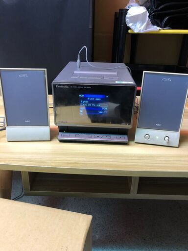 中古】パナソニック SDステレオシステム D-dock HDD 80GB搭載 ホワイト