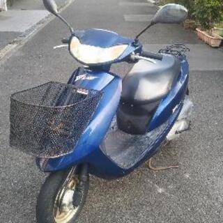 配送可&即乗り可] HONDA ディオ 原付 バイク AF62 前カゴ付き キャブ ...