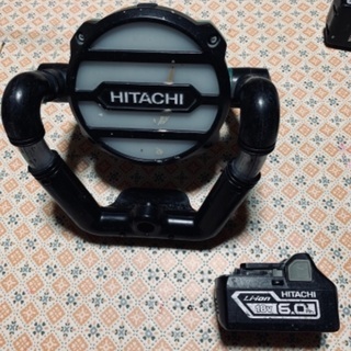 ヒタチ　バッテリー式照明