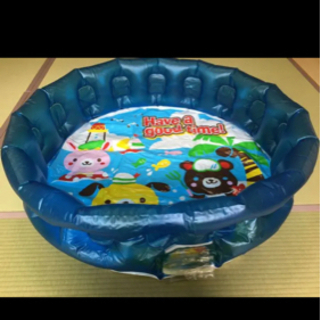 ビニールプール直径約1m 深さ約30センチ Marumaru 千歳船橋の子供用品の中古あげます 譲ります ジモティーで不用品の処分