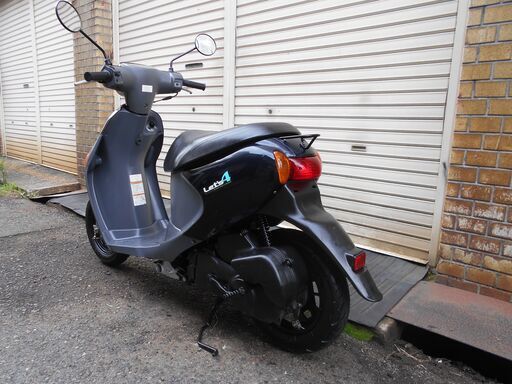 レッツ4　FI　4スト　後タイヤ・Vベルト・プラグ新品　Eオイル交換済　ガソリン満タン レッツ4 FI 4スト 後タイヤ・Vベルト・プラグ新品 Eオイル交換済