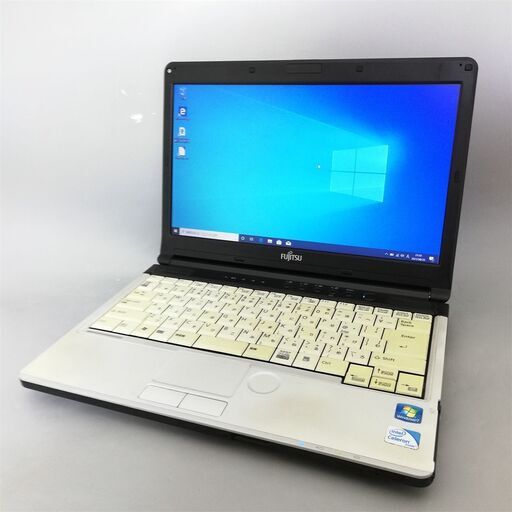 Windows10 中古良品 日本製 13インチ Fujitsu 富士通 FMV S761/D ノートパソコン Celeron B840 4GB 無線 WiFi Office 即使用可