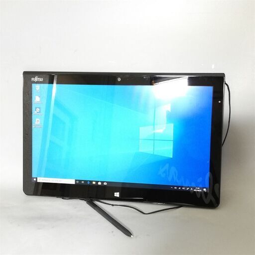 高速SSD タブレット ノートパソコン Windows10 中古 12.5型 Fujitsu 富士通 Q704/H 第4世代 i5 4GB 無線 Bluetooth カメラ Office