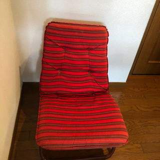 【無料】折りたたみ　カジュアルソファーセット　椅子2脚＋テーブル - 家具