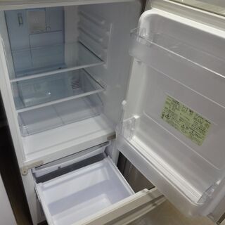 シャープ 冷蔵庫 SJ-PD14Y-N　中古品 137L 2014年