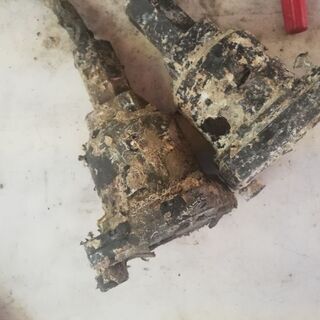 米軍飛行機メーター2個／太平洋戦争