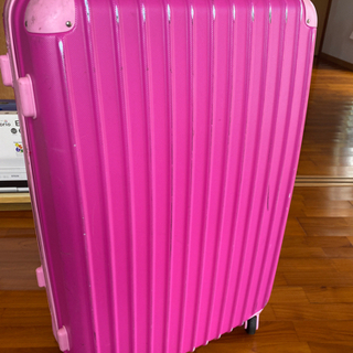 差し上げます！スーツケース　ピンク