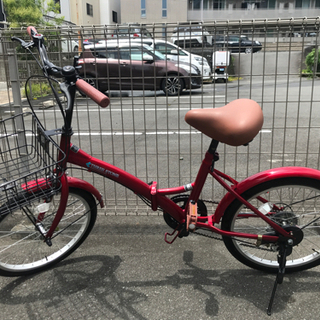 (未使用に近い)THREESTONE折りたたみ自転車