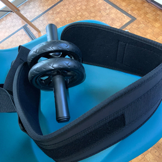 可変式ダンベル24kg.ベンチ台.アブローラー.トレーニングベルトセット