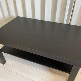 【ネット決済】【IKEA 黒テーブル】1人暮らしには十分なサイズです！