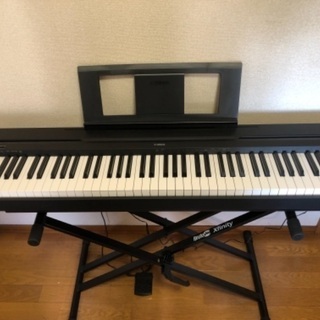 YAMAHA電子ピアノ P-45B - 鍵盤楽器、ピアノ