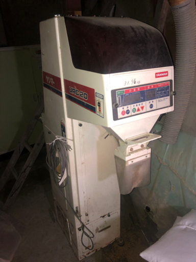 URC20 ヤンマー コスモパック 米選機 自動選別計量機 単相100V 60Hz 中古 滋賀県　農業　稲刈り