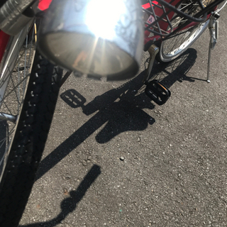 タイヤ交換済み)Asahi innovation ギア付き自転車