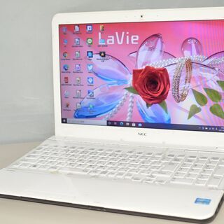 ノートパソコン NEC LS350/L Windows10+office 新品爆速SSD256GB i3-3120M/4GB/ブルーレイ/USB3.0/15.6インチ/HDMI/無線/便利なソフト多数 ノートパソコン NEC LS350/L Windows10+office 新品爆速SSD256GB i3