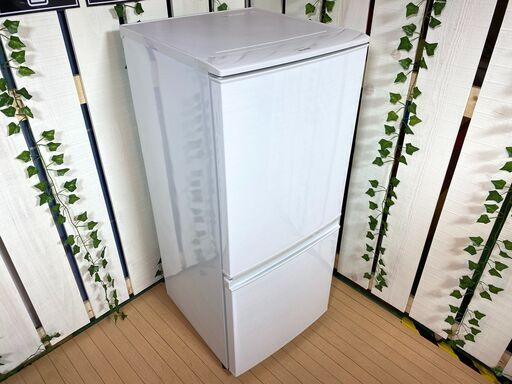 【愛品館八千代店】保証充実SHARP2018年製137ℓ 2ドア(どっちもドア)冷凍冷蔵庫SJ-D14C【愛八RZ】