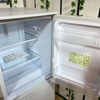 愛品館八千代店】保証充実SHARP2018年製137ℓ 2ドア(どっちもドア)
