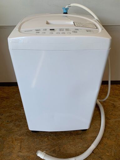 【DAEWOO】 大宇電子 電気 洗濯機 簡易乾燥機能付き 容量5kg DW-S50AW 2019年製.